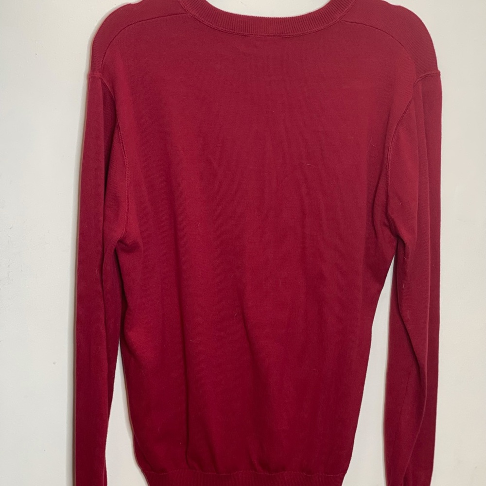Red Lacoste Sweater Size 5 - Picture 4 of 4